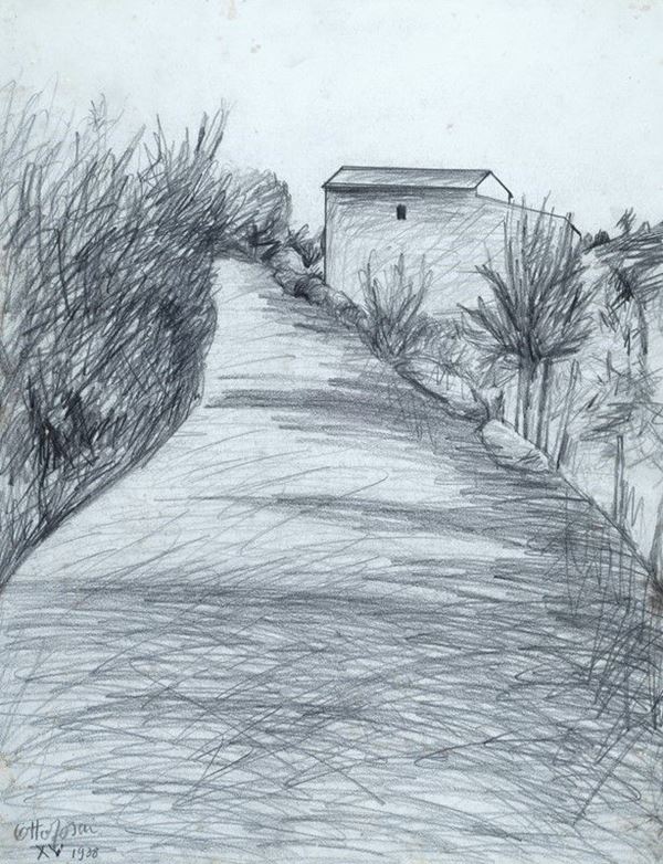 Ottone Rosai - Paesaggio