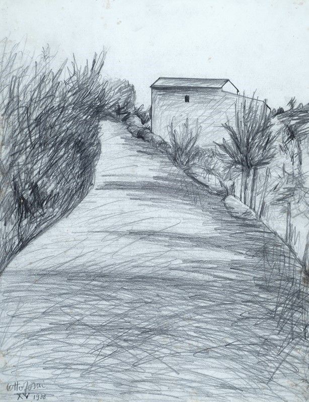 Ottone Rosai - Paesaggio