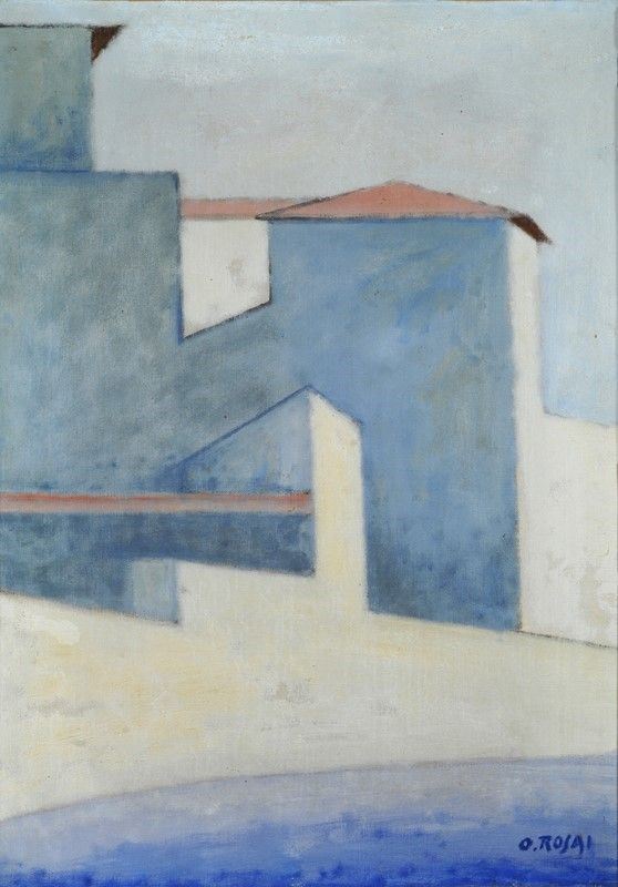 Ottone Rosai - Luci sulle case