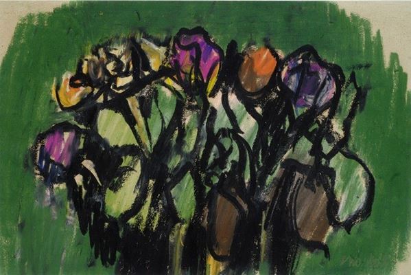 Ennio Morlotti - Fiori