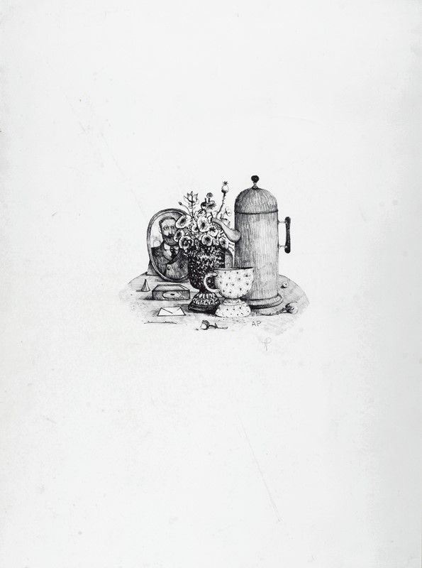 Antonio Possenti : Natura morta  - Litografia - Asta GRAFICA ED EDIZIONI - Galleria Pananti Casa d'Aste