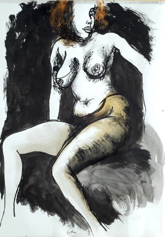 Renato Guttuso - Nudo