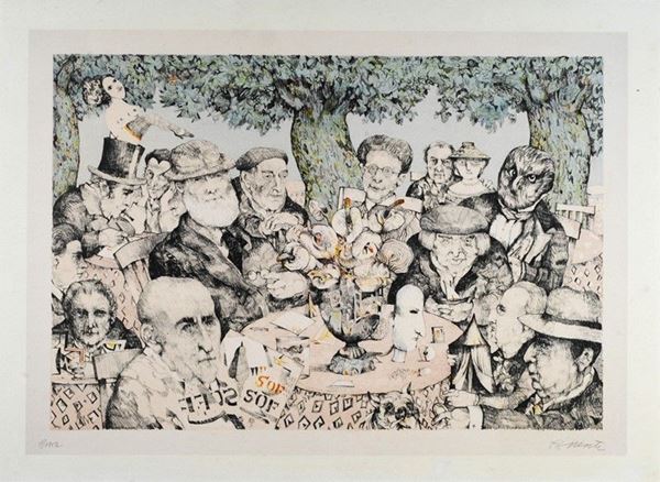 Antonio Possenti - Il pranzo degli artisti
