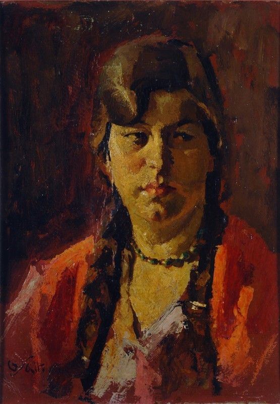 Giulio Salti - Ritratto di Donna