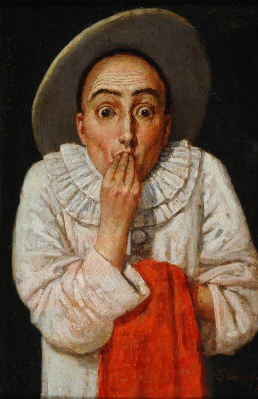 Anonimo, XIX sec. - Maschera 