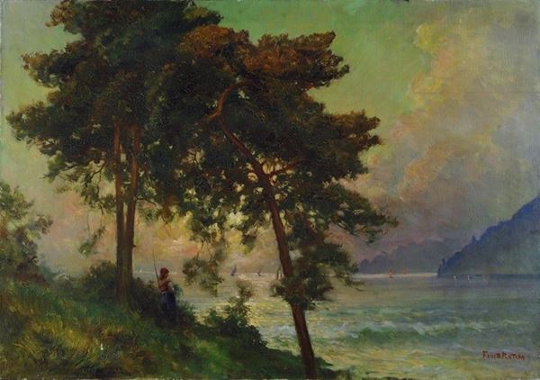 Fausto Pratella - Paesaggio a Capri