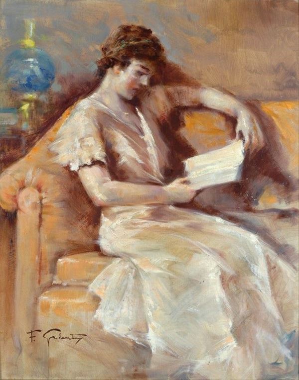 Francesco Galante - Donna che legge