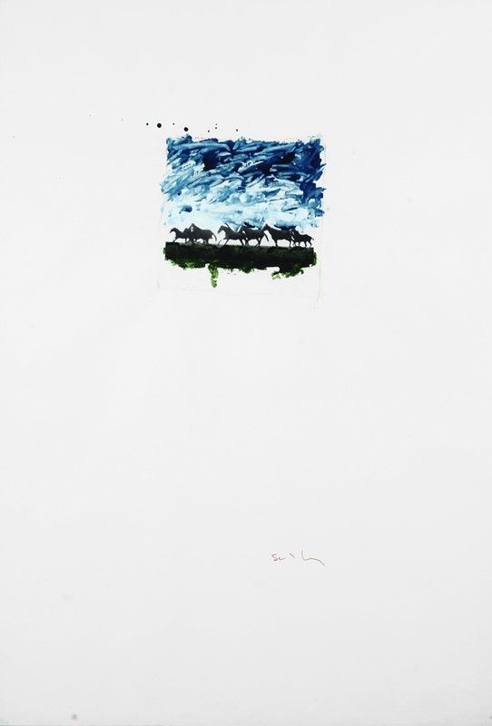 Mario Schifano - Cavalli