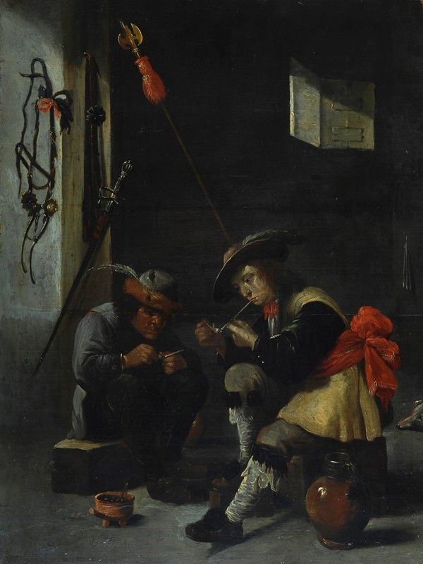 Scuola Fiamminga, XVII-XVIII Sec. - Soldati