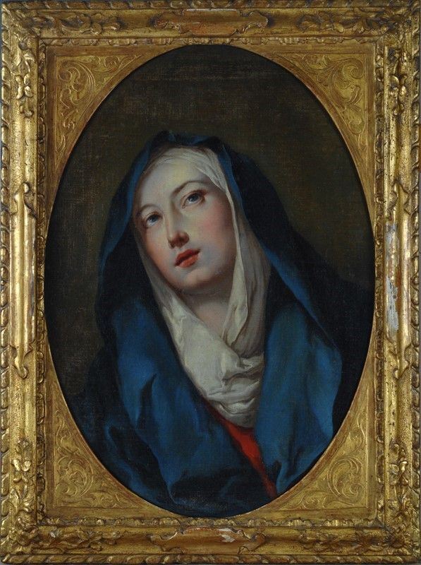 Scuola Veneta, XVIII sec. : Madonna  - Olio su tela - Asta ANTIQUARIATO - I - Galleria Pananti Casa d'Aste