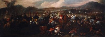 Battaglia tra Milizie Cristiane e Turche