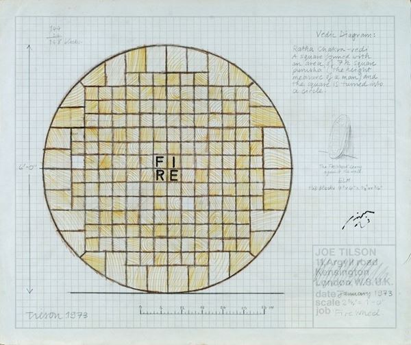Joe Tilson - Fire wheel