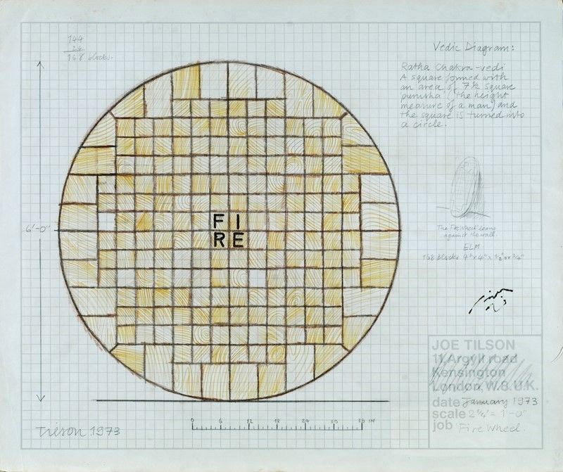 Joe Tilson - Fire Wheel