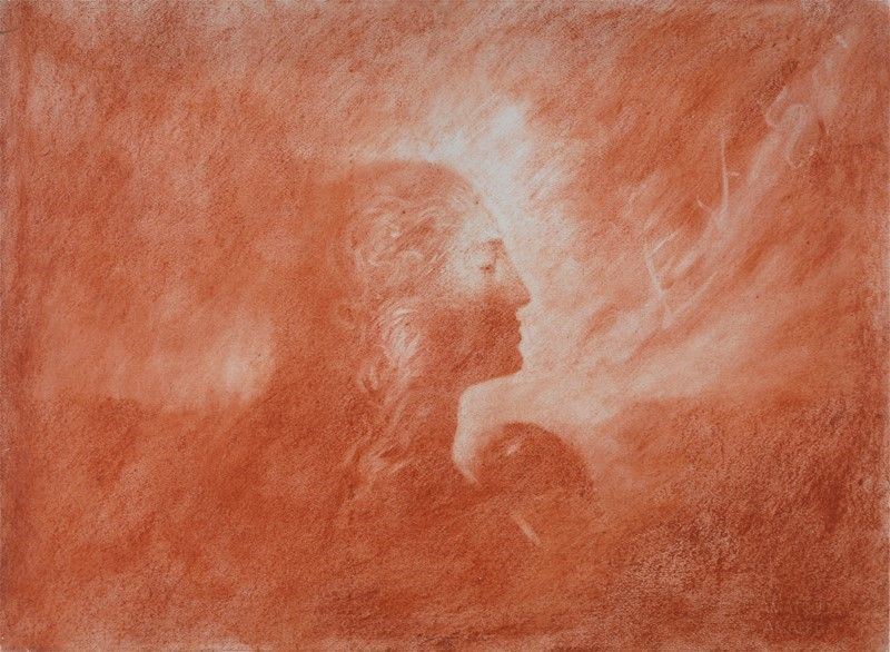 Omar Galliani - Senza Titolo