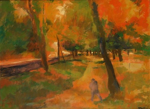 Ugo Attardi - Paesaggio