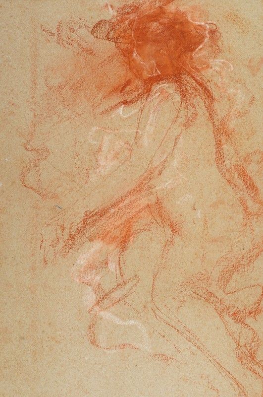 Antonio Mancini,Scuola Italia Meridionale, XIX sec. - Nudo femminile