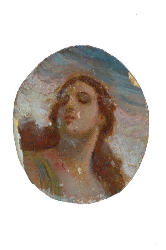Anonimo, XIX sec. - Volto femminile