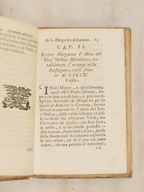 Compendio della Vita Virtu Morte e De Miracoli di S. Margarita di Cortona
