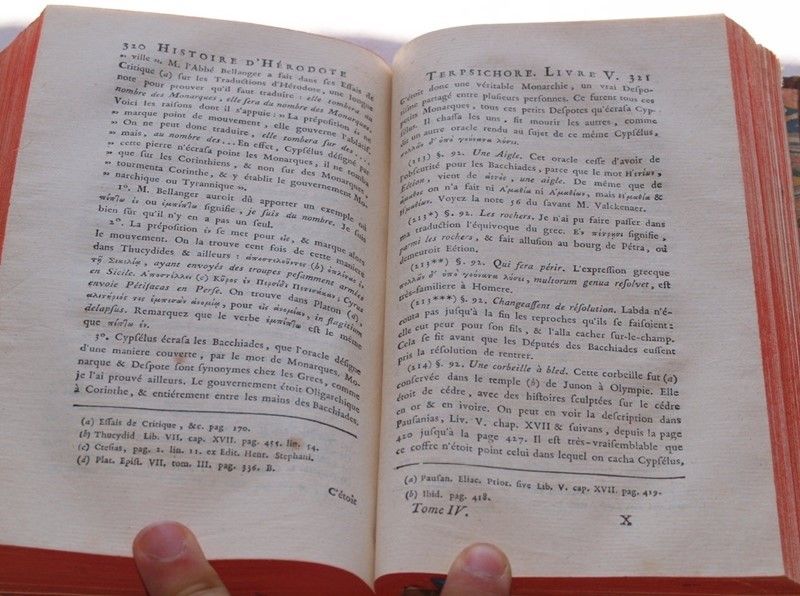 Histoire D’herodote Traduite Du Grec