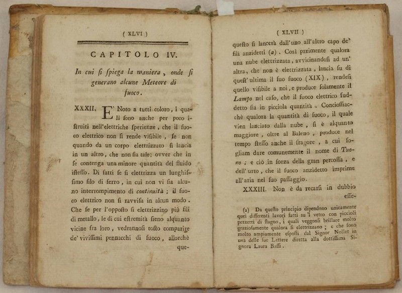 La Formazione del Tuono e della Folgore e di Varie Altre Meteore