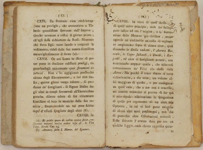 La Formazione del Tuono e della Folgore e di Varie Altre Meteore