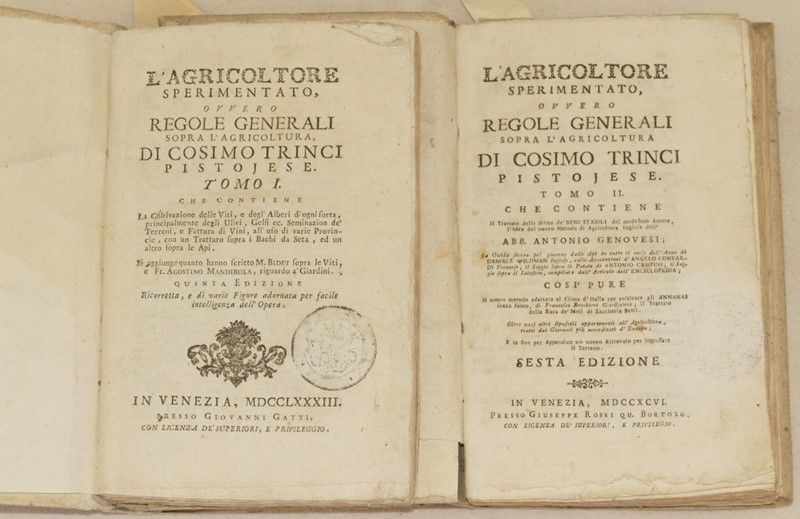 L’agricoltore Sperimentato Ovvero Regole Generali Sopra L’agricoltura
