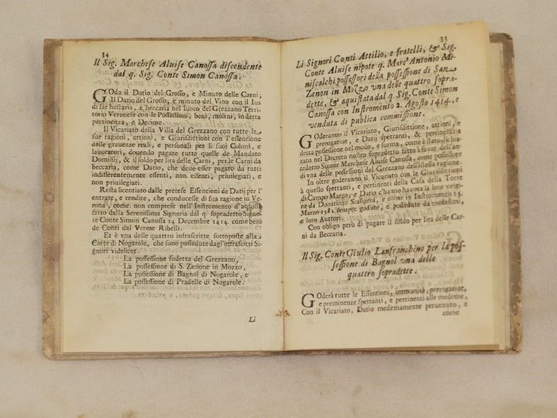 Ordini e Capitoli Stabiliti Dall’illustriss. & Eccellentiss. Signor Alvise Lombardo per la Sereni...