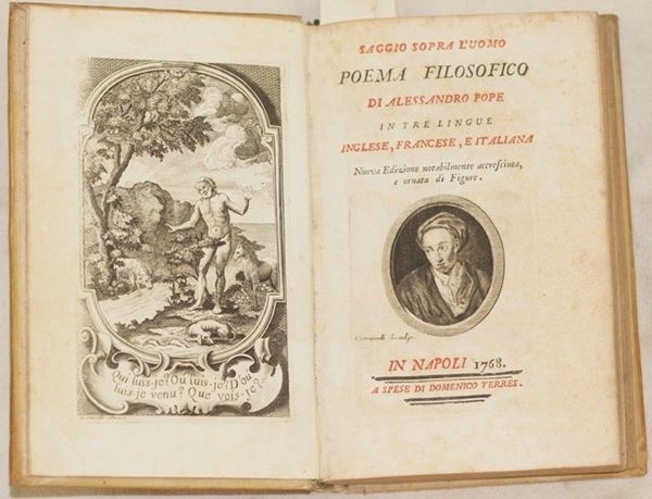 Saggio sopra l’uomo poema filosofico