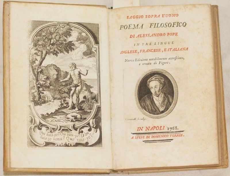 Saggio Sopra L’uomo Poema Filosofico