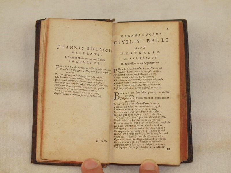 Pharsalia Sive De Bello Civili Caesaris Et Pompeii Lib. X