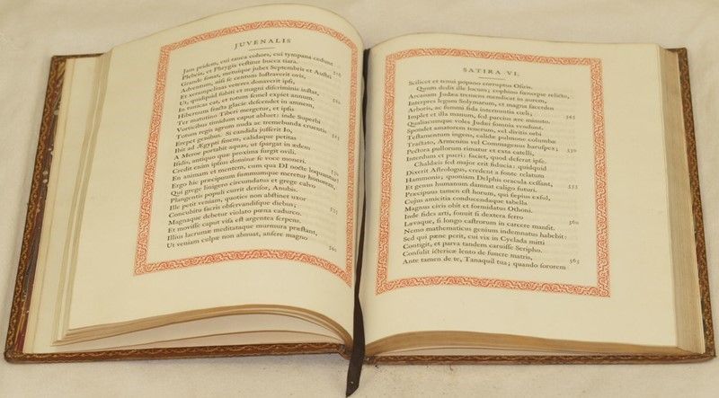 Decii Junii Juvenalis Aquinatis Satirae Decem Et Sex Auli Persii Flacci Satirae Sex