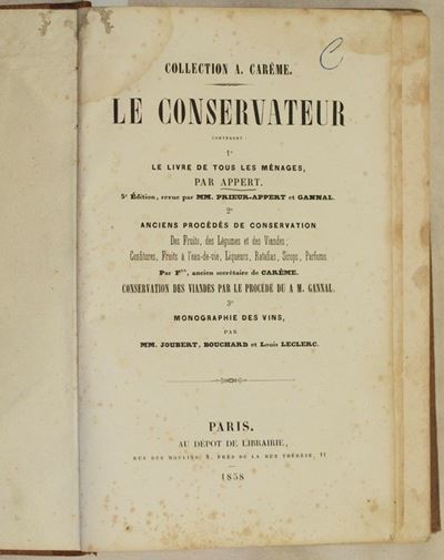 Le Conservateur