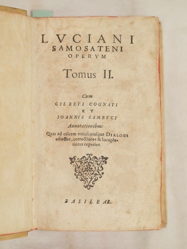 Luciani Samosatensis Opera
