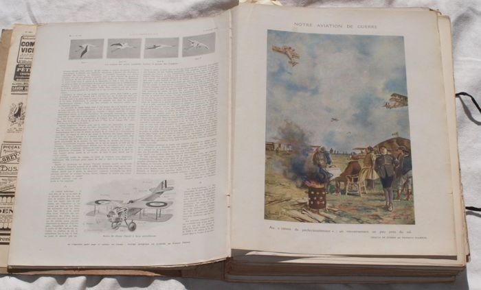 Raccolta delle Annate dal 1914 al 1918 della Rivista L’illustration