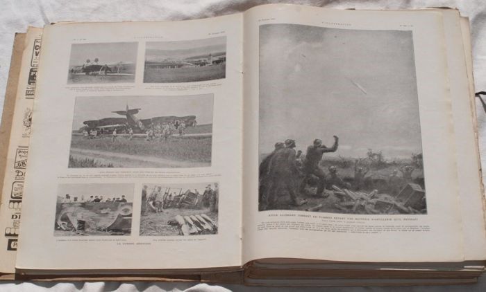 Raccolta delle Annate dal 1914 al 1918 della Rivista L’illustration