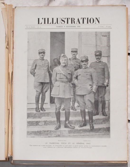 Raccolta delle Annate dal 1914 al 1918 della Rivista L’illustration