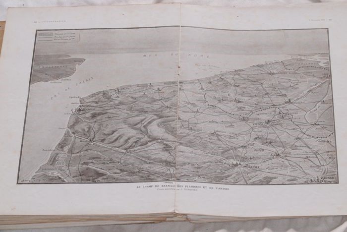 Raccolta delle Annate dal 1914 al 1918 della Rivista L’illustration