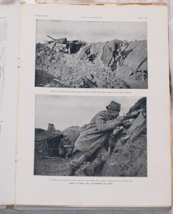 Raccolta delle Annate dal 1914 al 1918 della Rivista L’illustration