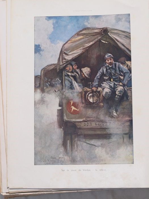 Raccolta delle Annate dal 1914 al 1918 della Rivista L’illustration