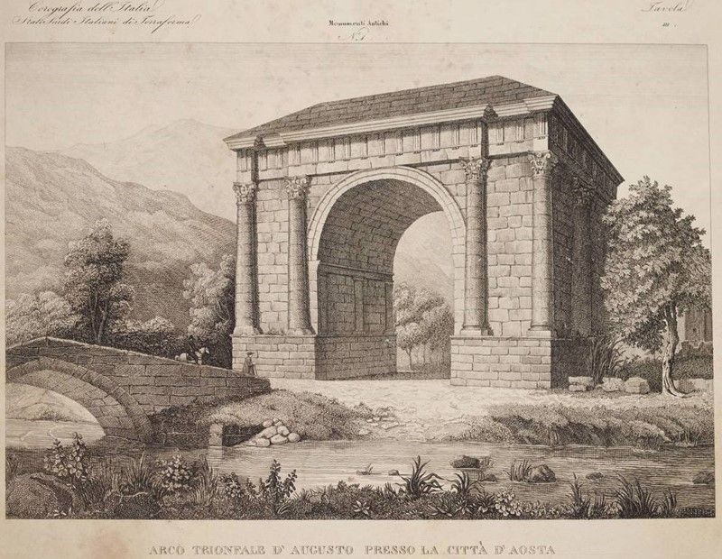 Arco Trionfale di Augusto Presso la Città di Aosta