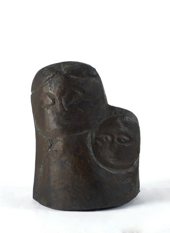 Venturino Venturi : Maternità  - Bronzo - Auction Arte moderna e contemporanea - III - Galleria Pananti Casa d'Aste