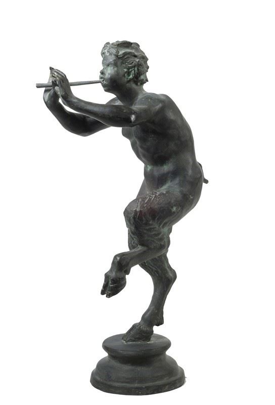 Anonimo, XX sec. : Pan con pifferi  - Bronzo - Auction Antiquariato e Arte orientale - I - Galleria Pananti Casa d'Aste