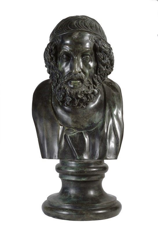 Vincenzo Gemito : Busto di Omero  - Auction Autori del XIX e XX sec. - II - Galleria Pananti Casa d'Aste