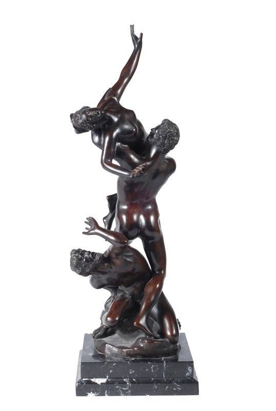 Anonimo, inizi XX sec. - Il ratto delle Sabine