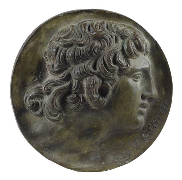 Vincenzo Gemito - Profilo di Alessandro Magno