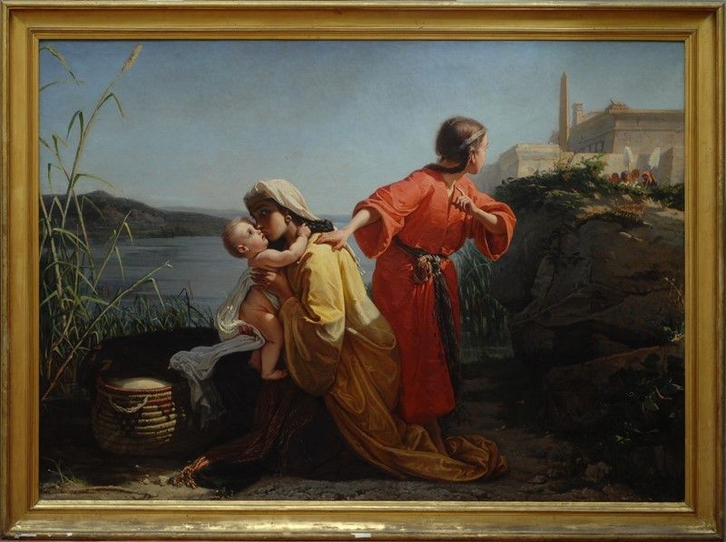 Giuseppe Mancinelli - Ritrovamento di Mosè