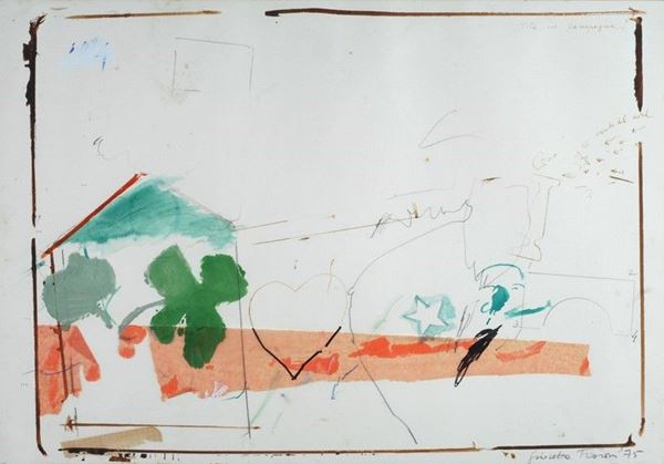 Giosetta Fioroni - Vita in campagna