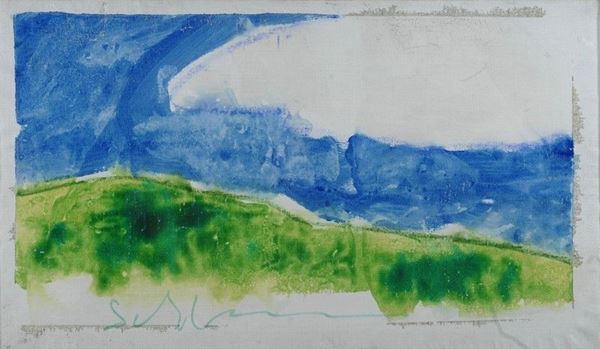 Mario Schifano - Paesaggio anemico