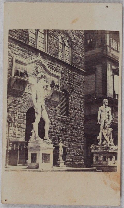 Anonimo, XIX sec. - Firenze – Porta del Palazzo della Signoria