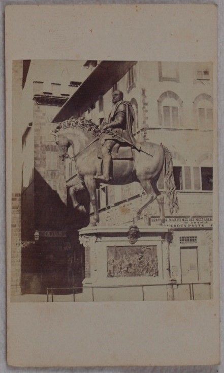 Anonimo, XIX Sec. - Firenze – Piazza Dell’annunziata